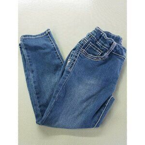 Girls First Skinny jeans Sz10 rear pocket embellis